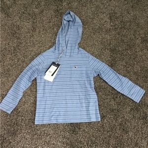 NWT Long sleeve hooded Vineyard Vines shirt